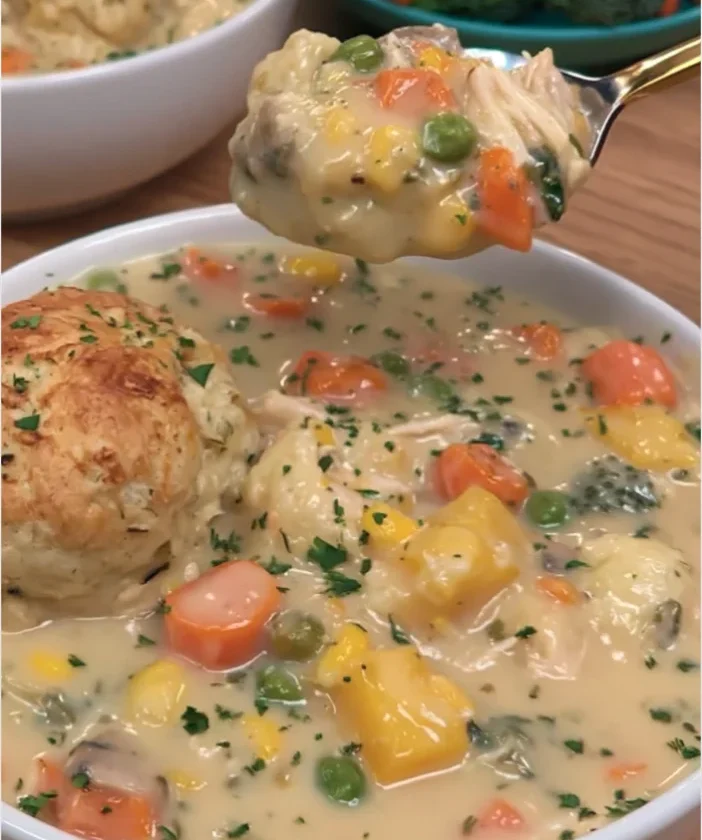 Chicken Pot Pie soup