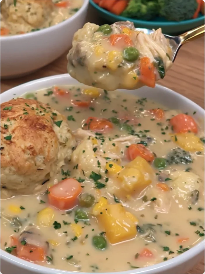 Chicken Pot Pie Soup