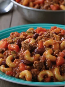 Chili Macaroni au Bœuf