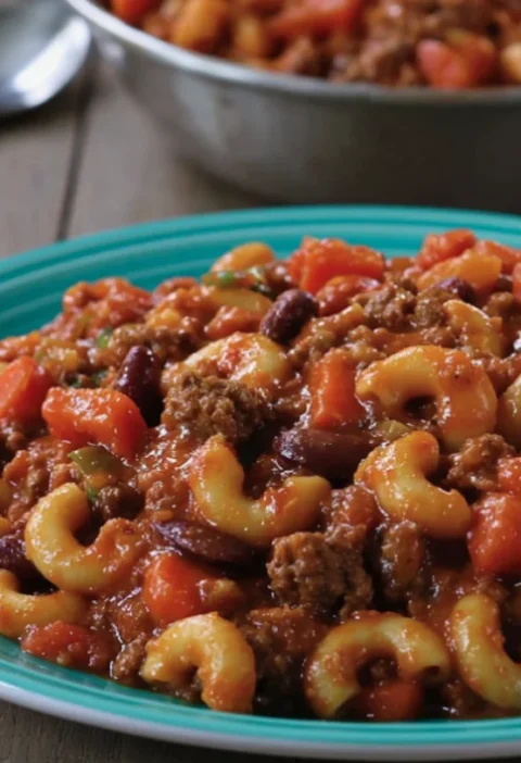 Chili Macaroni au Bœuf