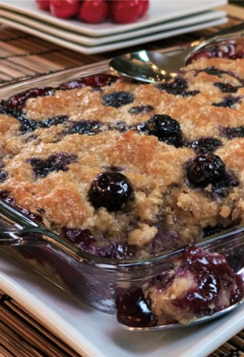 Cobbler aux Myrtilles