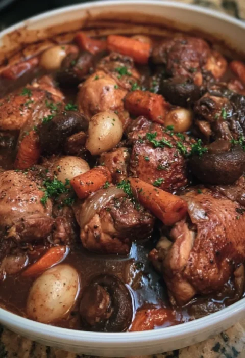 Coq au Vin recipe