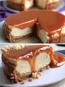 Creamy Caramel Cheesecake