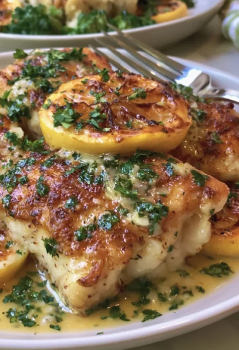 Creamy Lemon Butter Cod
