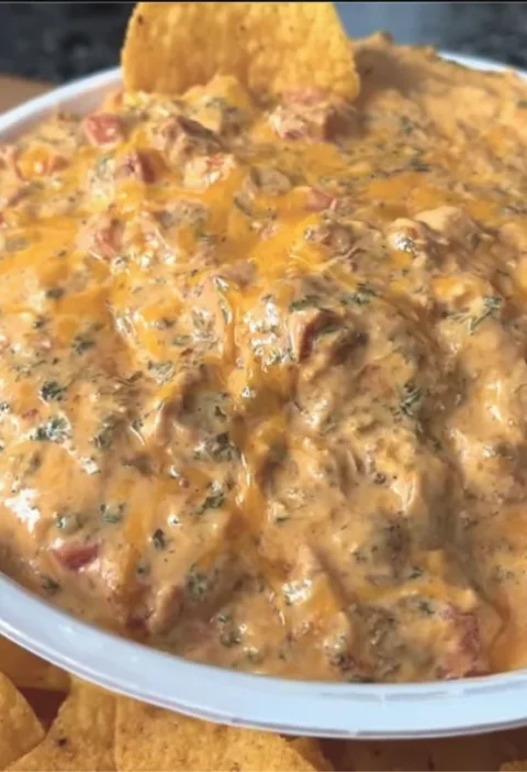 Easy 3 Ingredient Rotel Dip