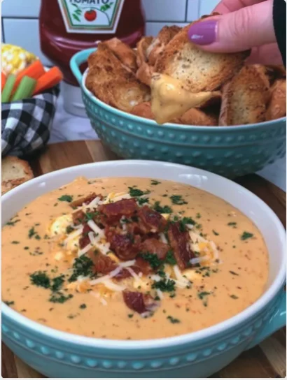 Easy Beer cheese dip
