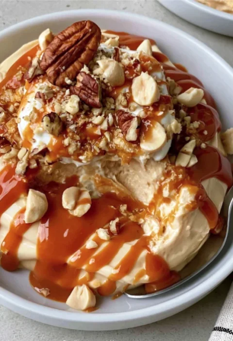 Easy Caramel Cream Dessert