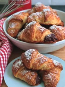 These Easy Chocolate Crescents