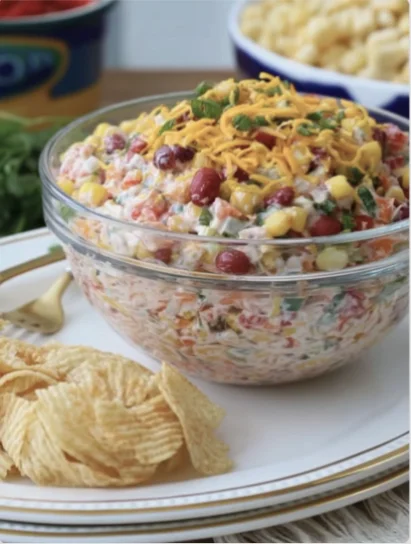 Easy Creamy Cowboy Caviar