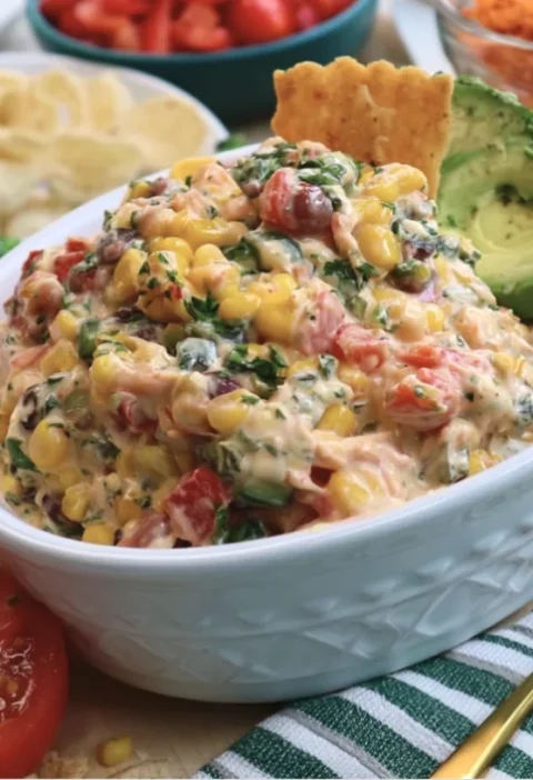 easy creamy cowboy caviar