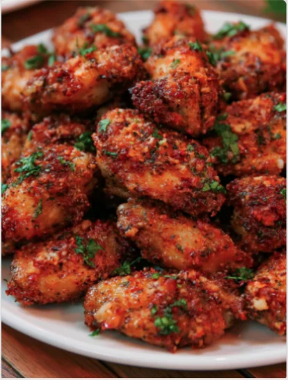 Easy Garlic Parmesan Wings