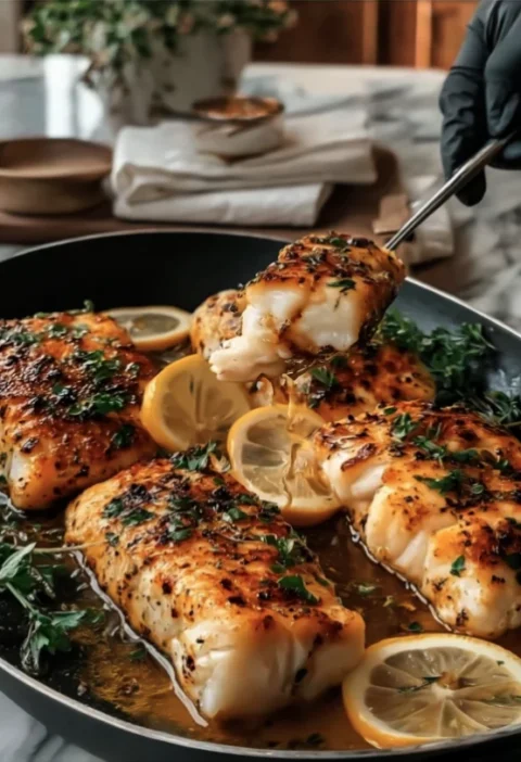 Easy Lemon Garlic Baked Fish