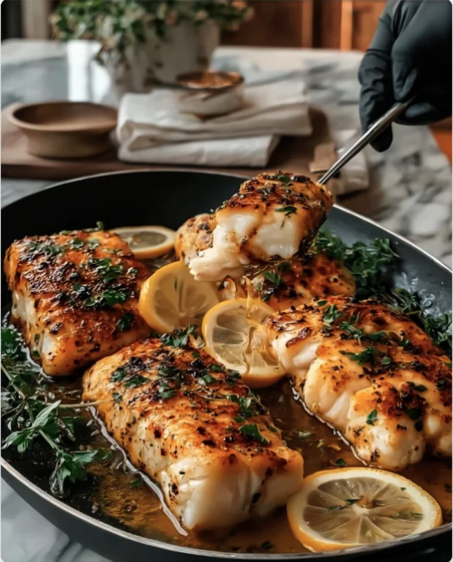 Easy Lemon Garlic Baked Fish