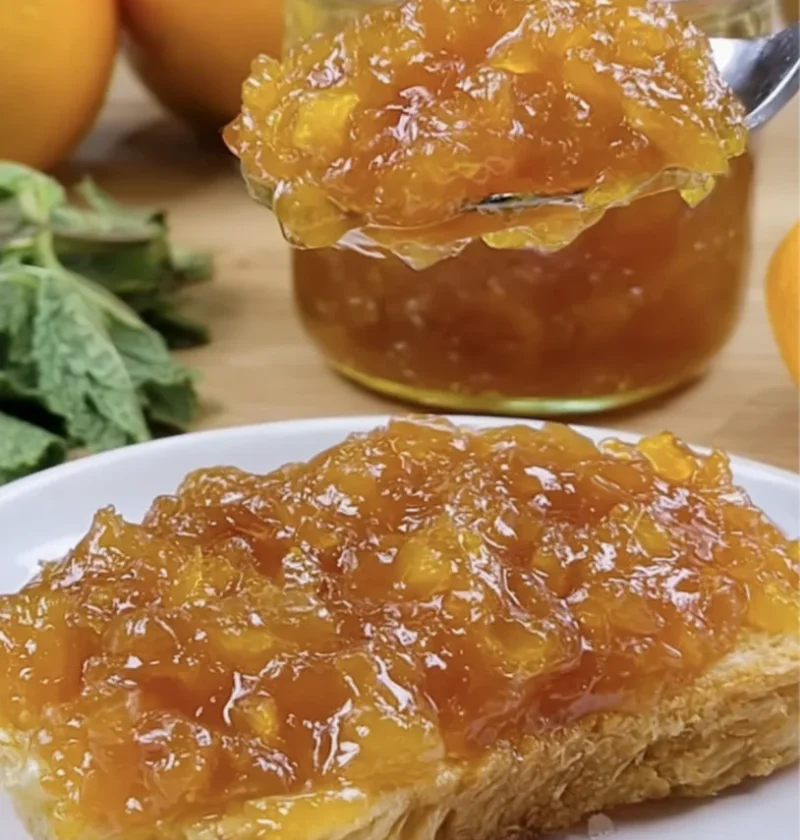homemade mandarin jam