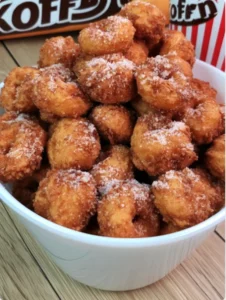 MINI beignet CHÉERIOS CHAUD AU BEURRE !