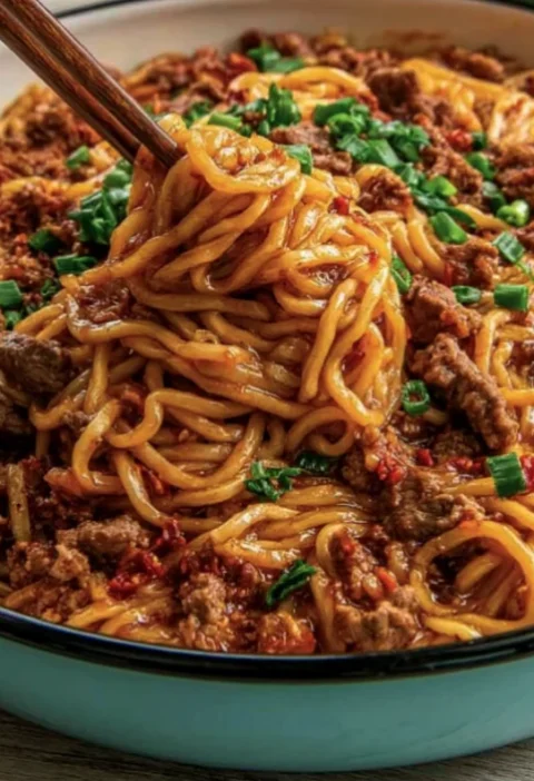 One-Pan Beef Noodle Skillet