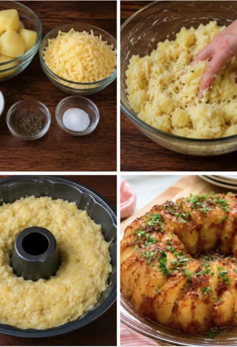 Oven Baked Potato Ring