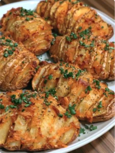 SLICED BAKED POTATOES