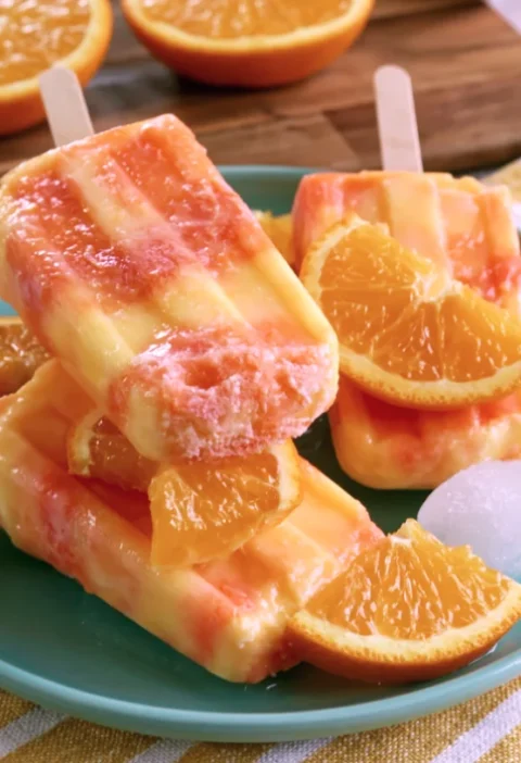 SunnyD Creamsicle Pops