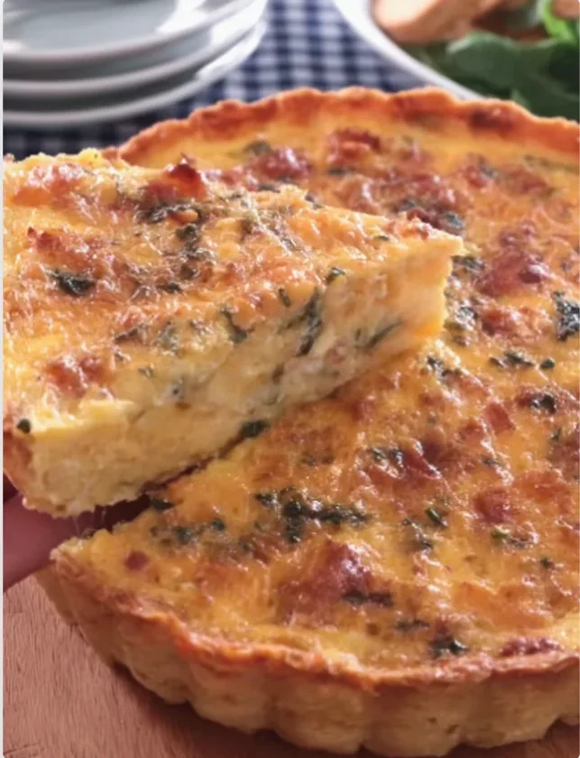 Three Cheese Quiche