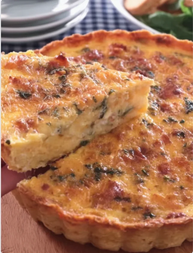 Three Cheese Quiche