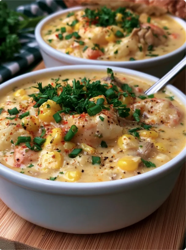 Vegan Potato Corn Chowder