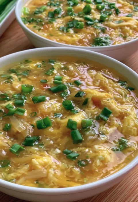 Yummy Easy Egg Drop Soup