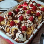 Homemade No-Bake Banana Split Cheesecake Bites