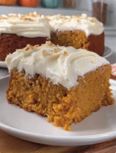 Better Than Fall Pumpkin Cake