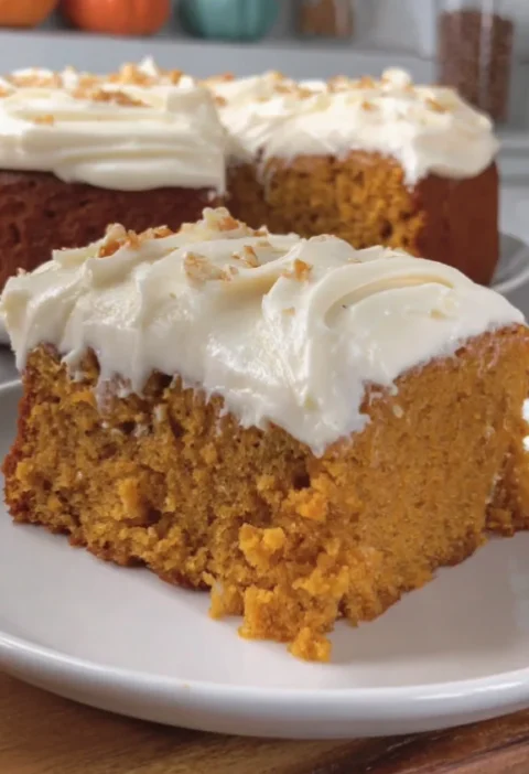 better than fall pumpkin cake