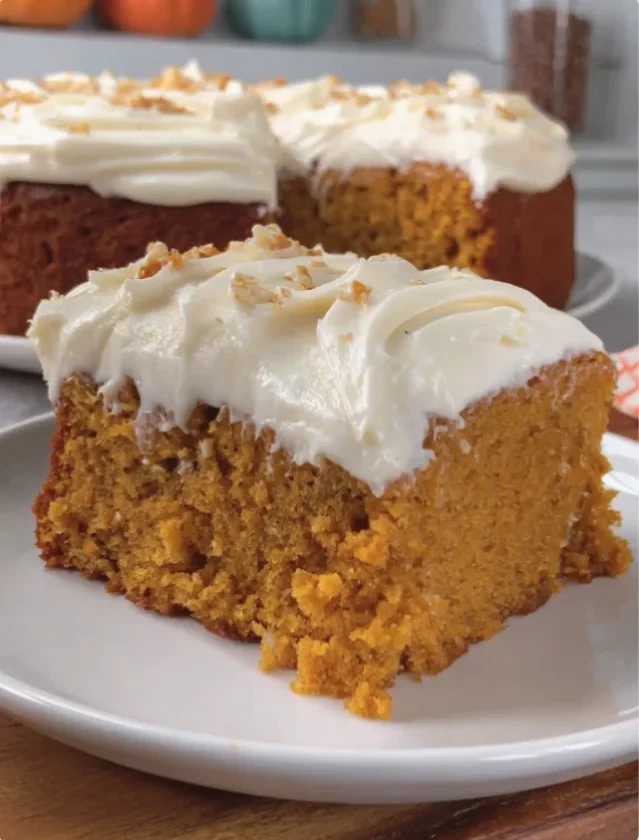better than fall pumpkin cake