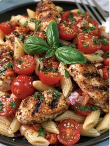 BRUSCHETTA CHICKEN PASTA