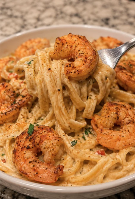 Cajun Shrimp Alfredo