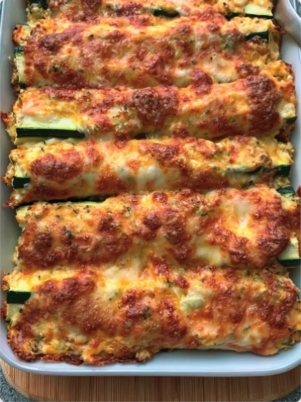 Cheesy Zucchini Breadsticks
