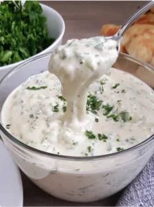 Garlic Herb Yogurt Sauce