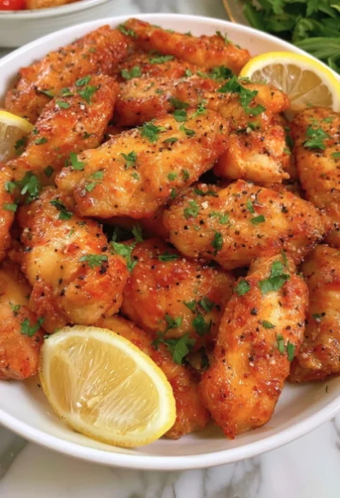 Lemon Pepper Chicken Wings