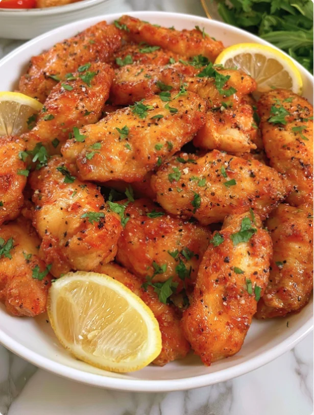Lemon Pepper Chicken Wings
