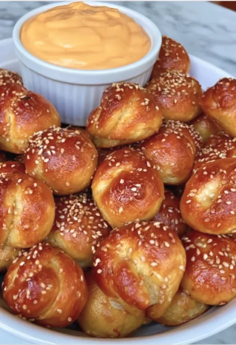 soft pretzel bites