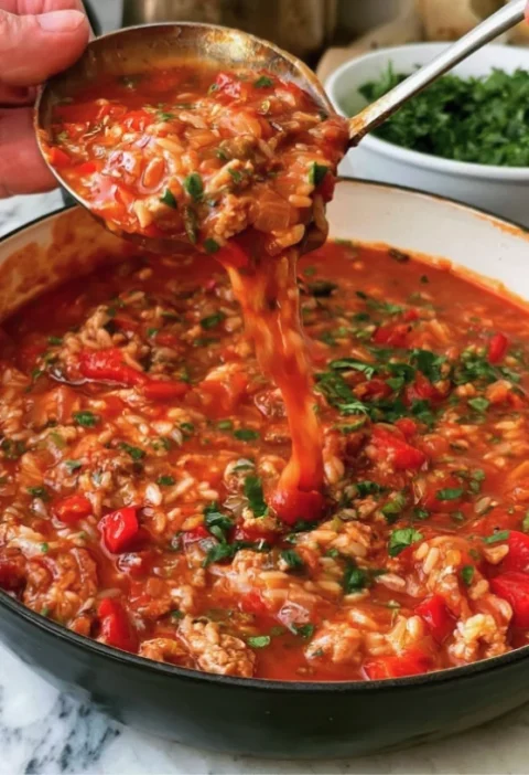Stuffed Pepper Soup