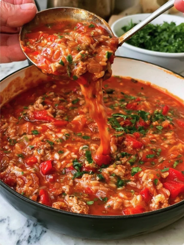 Stuffed Pepper Soup