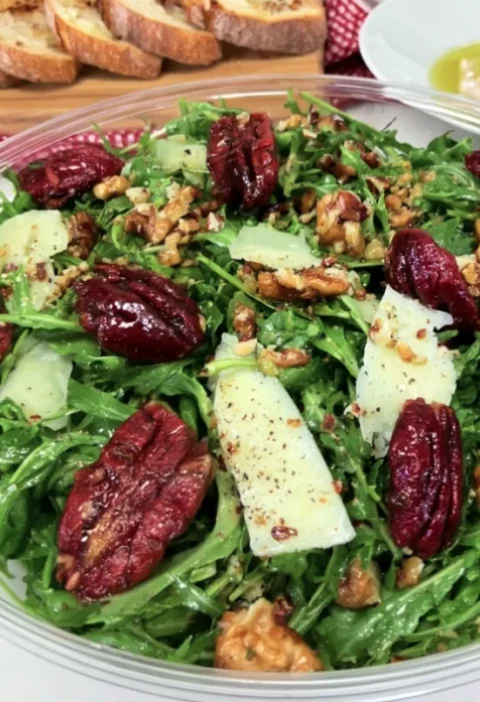 Arugula and Parmesan Salad with Walnuts