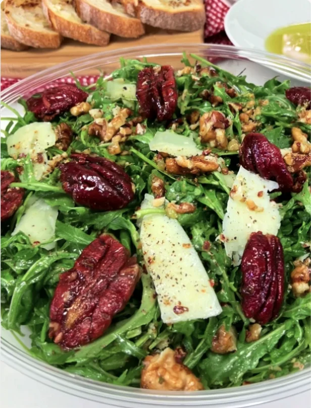 Arugula and Parmesan Salad with Walnuts