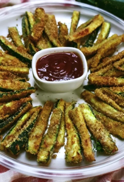 baked zucchini sticks
