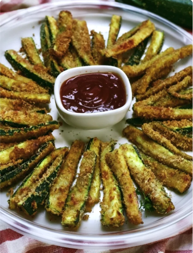 baked zucchini sticks