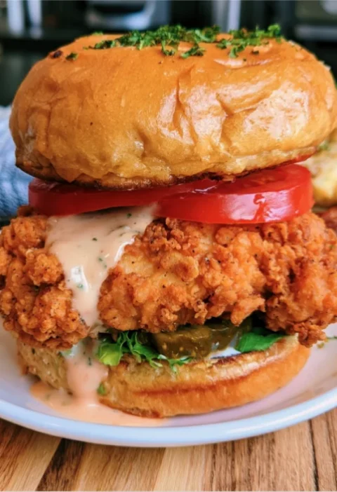 buttermilk fried chicken sandwich