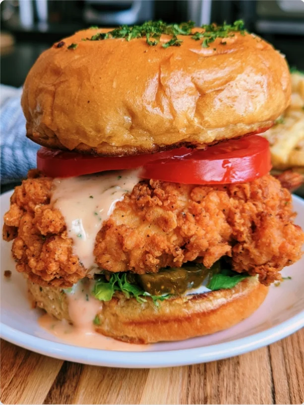 buttermilk fried chicken sandwich