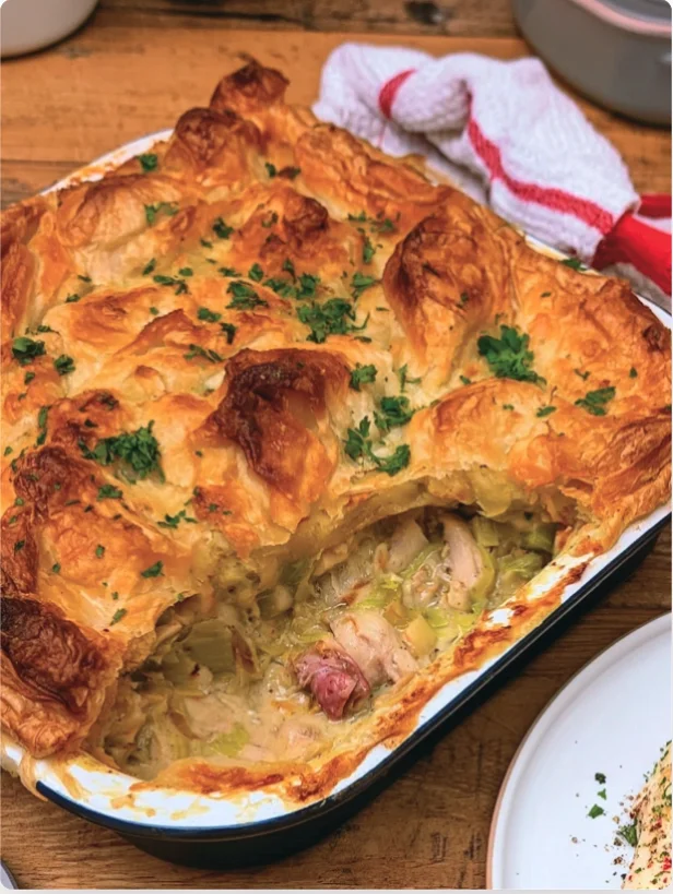 Chicken & Leek Pie