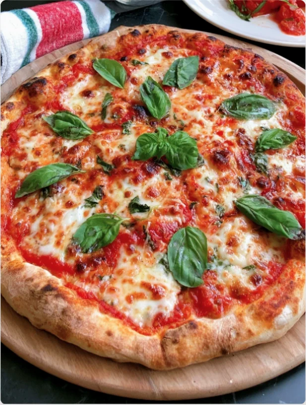 Margherita Pizza with Fresh Mozzarella