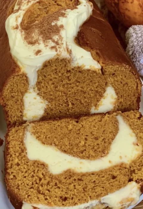 Pumpkin Cream Cheese Bread