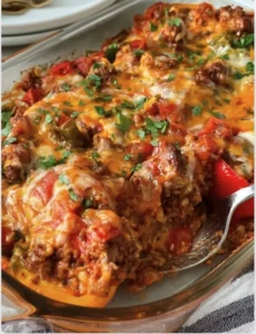 Stuffed Bell Pepper Casserole